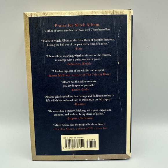 The Stranger In The Lifeboat By Mitch Albom 2021 First Edition Paperback - Picture 2 of 3